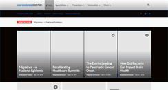 Desktop Screenshot of empowereddoctor.com